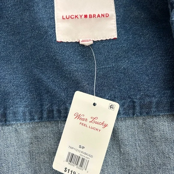 Lucky Brand denim jacket - Picture 3 of 4
